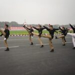 Republic Day Practice Parade Snap.