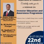 Webinar on ‘Investor Education and Awareness Programme