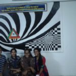 Department of Psychology Wall painting by students