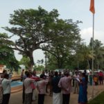 NSS flag hoisted in MG College