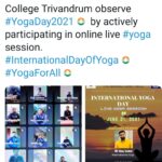International Yoga day Celebration-NCC Naval wing