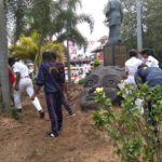 NCC Navy cadets clean public park