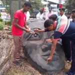 NCC Navy cadets clean public park