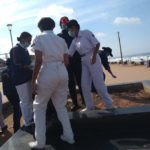 Coastal cleaning programme by NCC Navy cadets @ Shangumugam