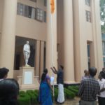 NSS flag hoisted in MG College